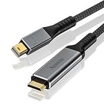 Answin Mini Displayport to Mini HDMI Cable 4K Unidirectional 6Ft 2K@60Hz Thunderbolt 2 to Mini HDMI Cable for MacBook, Surface Pro/Dock to KYY, ARZOPA, VILVA, MNN Portable Monitor (Not HDMI)