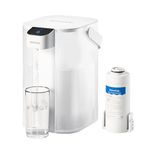 Waterdrop Electric Water Filter Pitcher, Dispenser, 200-Gallon, 5X Times Long-Life Water Purifier, NSF/ANSI 401&53&42, Reduce PFAS, Lead, Chlorine, 15-Cup, White, with 1 Filter, Does not Lower TDS