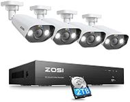 ZOSI 4K PoE CCTV Camera System with