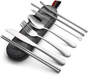 DEVICO Portable Utensils, Travel Ca