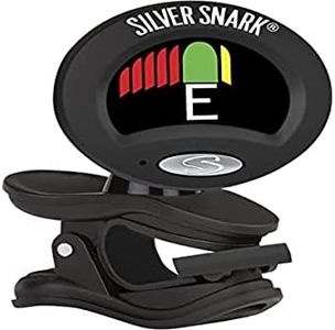 Snark 2 Clip-on All Instrument Tuner-Black/Silver (SIL2-BLACK)