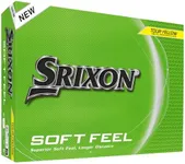 Srixon Soft Feel Golf Balls, Tour Yellow