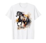 Horse Lover Artwork | Animal Motif Horse T-Shirt