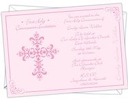 D&L Designs Ltd Personalised First 1st Holy Communion Invitations Invites HCI 010 (Pack of 24)