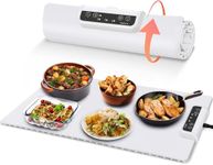 Lux Food Warming Tray for Buffet – 24.2 x 15.75 x 0.84 Inches Large Electric Warmer With Anti-Heat Mat – Even Heat Distribution for Catering, Home, Parties