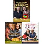 The Hairy Bikers Collection 3 Books Set (Big Book of Baking, Perfect Pies, British Classics)