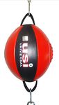 USI Double End Boxing Punch Bag Speed Balls Leather Double End Bag