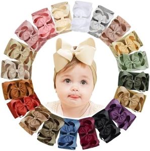 doboi 20pcs Baby Girl Bows Baby Headbands Hair Accessories
