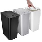 3 Pack Small Bathroom Trash Can wit