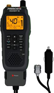 President RANDY III Portable CB Radio – Handheld Two-Way Transceiver