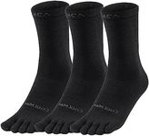 OrrinSports Toe Socks Liner Crew So