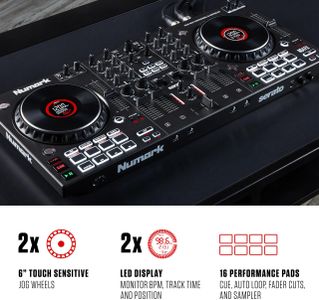 Numark NS4FX 4-Channel DJ Controller – Professional Performance Mixer
