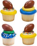 DECOPAC 3D Football Rings, Cupcake 