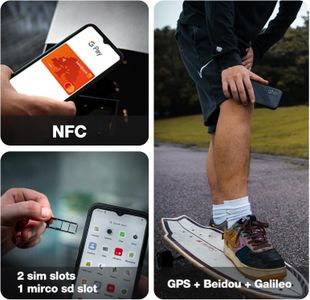 AGM H6 Rugged Smartphone 8+256GB – Android 13, 4G Dual SIM, IP68 Waterproof