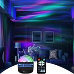 Eloxee Star Projector Light with 14 Light Effects, Night Lights Aurora Projector for Kids Adults Room Decor, Bedroom,Game Rooms, Home, Birthday, Party (Medium)