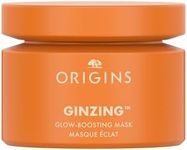 Origins GinZing Glow-Boosting Face Mask | Visibly Brightens Skin Now & Over Time | With Vitamin C & Caffeine from Coffee Beans, 2.5 Fl Oz