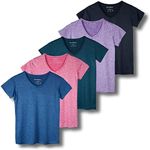 Real Essentials Womens V Neck T-Shi