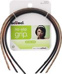 Scunci No Slip Grip Head Bands - 3 CT