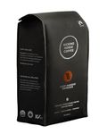 Kicking Horse Coffee - Cliff Hanger Espresso, Whole Bean 100% Arabica Coffee | Medium Roast | All Organic & Fairtrade | 850 g, Pack of 6