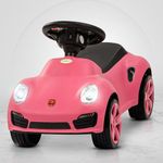 Baybee Bolt Push Ride on Car for Kids, Baby Rideons Kids Car with Music, Light & Comfort Seat | Push Baby Cars Toys for Toddlers | Ride on for Kid to Drive 1 to 3 Years Boys Girls (Pink)