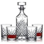 Whisky Carafe and Glasses Set in Gi