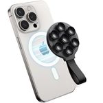 JOYROOM Magnetic Suction Phone holder, Magsafe Silicone Phone Suction Holder Back of Phone, Multipurpose Suction Cup Phone Mount for Wall, Car and Shower Mirror, Phone Suction for Selfies, Creator