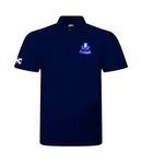 Super Lemon Scotland Rugby Polo Shirt - Exclusive Retro Vintage Design for Men & Women | Perfect for Scottish Rugby Fans | Available in Sizes up to 7XL | Ideal for 6 Nations & World Cup (M) Blue