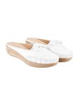 Shoetopia Girls B-1 White Loafer - 8 UK (Girls-B-1-White)-EU41