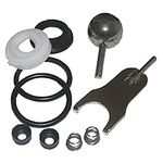 LASCO 0-2999 Stainless Steel Ball Delta Single Handle Faucet Repair Kit for Delta No.70