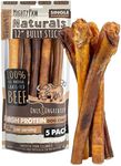 Mighty Paw Naturals Bully Sticks - All-Natural Protein-Rich Dog Chews from Grass-Fed Beef. Single-Ingredient Pet Treat for Dental Health. Keeps Chewers Busy - Bully Stick - Dental Chew Dog - Dog Stick