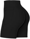 Sunzel 10" / 8" / 5" / 3" Biker Shorts for Women with Pockets, High Waisted Yoga Workout Shorts