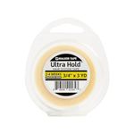 WALKER TAPE | UltraHold Tape (3/4" x 3 Yards) | Extra Strong Hold Up To 2 to 4 Weeks | Water & Sweat Resistant | Skin Friendly | Easy to Apply & Removal | Flexible For Wigs & Toupees | Pack of 1