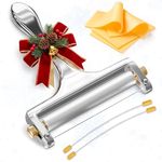 Cheese Slicers for Block Cheese - Cheese Cutter with Wire Stainless Steel, Adjustable Thickness Cheese Slicer for Soft, Semi-Hard Cheeses - Ergonomic Cheese Slicer Manual (Gray) V TOWER
