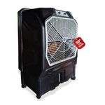 Thunder 200 Tent Cooler | 30-Inch Heavy-Duty 3-Leaf Blade | 10,000 m³/hr Air Delivery | 175 Litre Water Tank | 550W Powerful Motor | Single-Phase Aluminium Winding Motor|1-Year Warranty) |