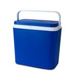 Munnie 24L Insulated Cool Box – Lightweight and Portable Cooler Box for Camping, Picnics, BBQs, and Travel – Spacious Multi-Purpose Design Keeps Food and Drinks Hot or Cold with a Secure Handle