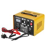 Car Battery Charger, 12V/24V 20A 20Amp Heavy Duty Battery Charger, Ideal for Various Vehicle Cars Vans Tractors Lead-acid Batteries