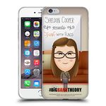 Head Case Designs Officially Licensed The Big Bang Theory Amy Character Art Soft Gel Case Compatible With Apple iPhone 6 Plus/iPhone 6s Plus