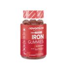 Iron Gummies - High Strength 20mg Iron - Vegan & Gluten Free - Iron Supplements for Women & Men - Alternative to Iron Tablets & Iron Drops - Immune System & Energy Booster - 1-Month Supply - Novomins