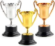 Mini Award Trophy Cups, Pack of 18 