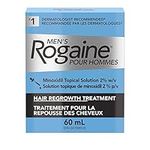 Rogaine Men's Rogaine 2% Minoxidil Topical Solution - Hair Loss & Thinning Treatment, 1 Month Supply , 60 ml (Pack of 1)