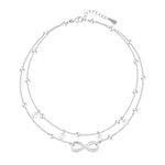 GIVA 925 Silver Infinity Anklet, Single |Gifts for Women and Girls | With Certificate of Authenticity and 925 Stamp|6 Month Warranty*