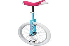 QU-AX Unicycle, aluminium, Blue, Standard Size