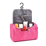 GOCART WITH G LOGO Multifunctional Travel Toilatry Pouch Makeup Organizer Cosmetic Case Household Grooming Kit Storage Travel Kit Pack with Hook