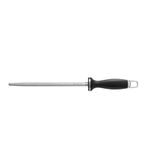 ZWILLING Twin 12 Inch Professional Stainless Steel Sharpening Honing Rod, Chef's Kitchen Knife Sharpener Stick