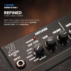 BOSS Katana-50 Gen 3 Guitar Amp – 50W Combo Amplifier