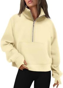 AUTOMET Womens Sweatshirts Half Zip Fleece Pullover Fall Outfits
