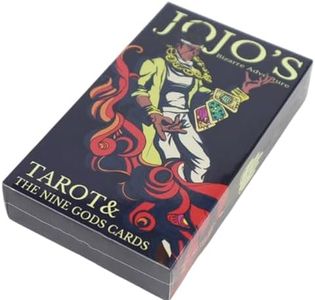 CKHOF JJBA Anime TarotCards,JoJo's Adventure: Stardust Crusaders Tarot Deck, 53+31 PCS