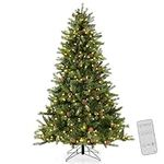 GOFLAME 6FT Pre-Lit Christmas Tree,