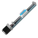 FUYU FSK40J Linear Guide Linear Module Ball Screw Motorized for CNC Linear Stage with Nema 23 Stepper Motor 50mm Stroke