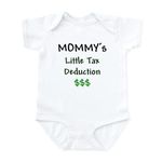 CafePress Mommy's Little Tax Deduction - Cute Infant Bodysuit Baby Romper